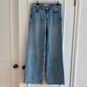 Zara Wide Leg Blue Women's Jeans